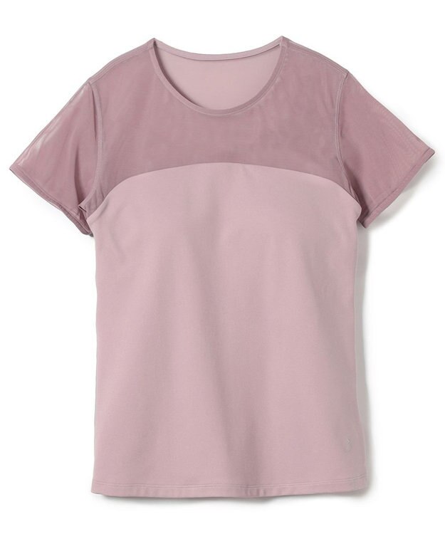 Chacott Motion シアーブラトップ グレイッシュローズ