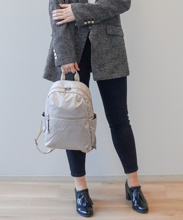 ACE BAGS & LUGGAGE PROGRES プログレ プリエ リュックサック 68166  レディース 強撥水機能 ベージュ