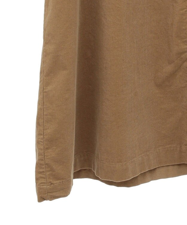 CRAFT STANDARD BOUTIQUE コーデュロイシャツワンピース Camel