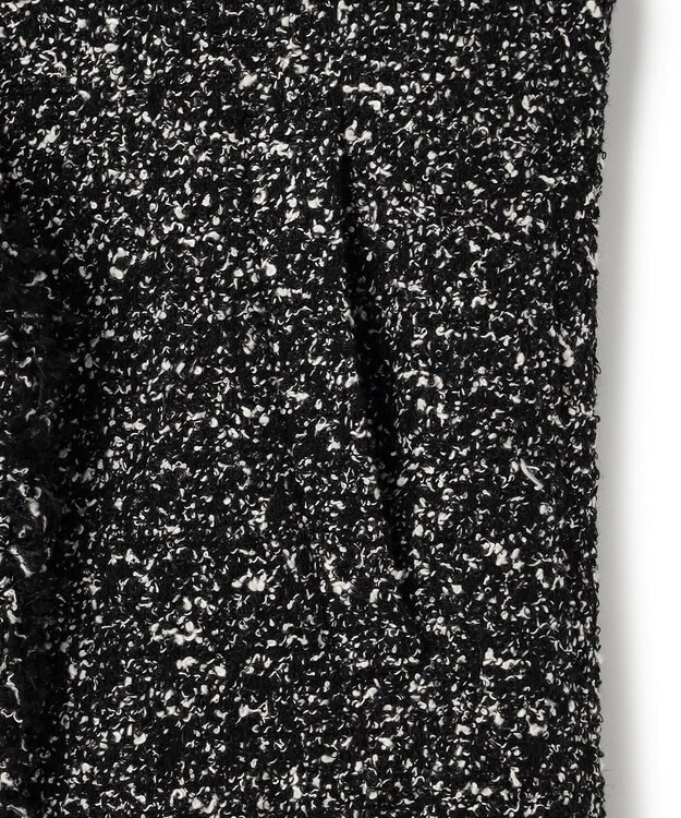 23区 L 【GOLD LABEL】CAMPOREバイカラーツイード ジレ モノトーン系