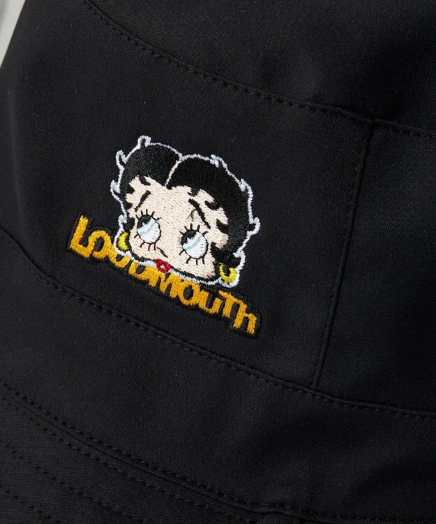 FILA GOLF／marie claire 【LOUDMOUTH】BETTYコラボリバーシブルハット Scribble Hearts Penguin Dash Paisley Love Betty