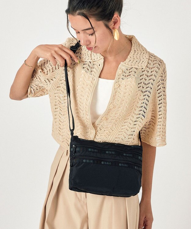 QUINN BAG/リサイクルドブラックJP / LeSportsac | ファッション QUINN BAG/リサイクルドブラックJP / LeSportsac | ファッション