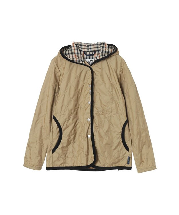 DAKS DAKS×LAVENHAM フーディブルゾン ベージュ