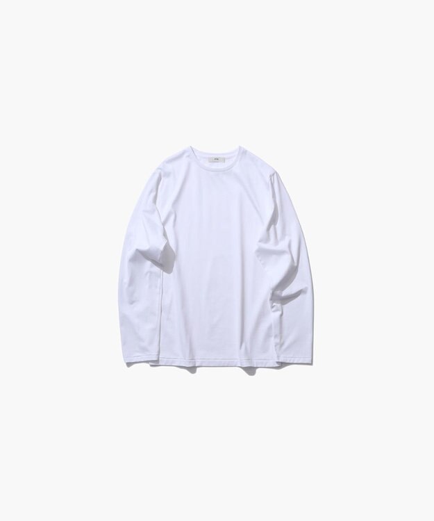 ATON SUVIN 60/2 | パーフェクトロングスリーブTシャツ WHITE
