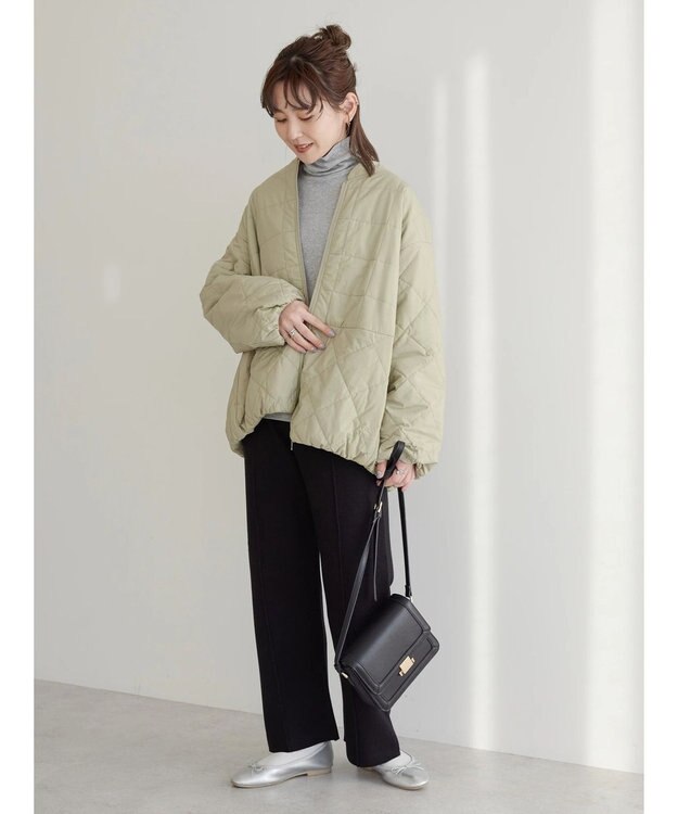 AMERICAN HOLIC バイパチ総針ニットパンツ Black