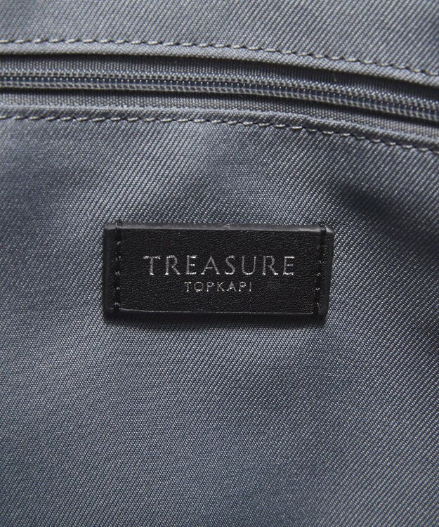 TOPKAPI 【TREASURE TOPKAPI】バックルチェンジ 2WAY ナイロン ショルダーバッグ ミディアムグレー