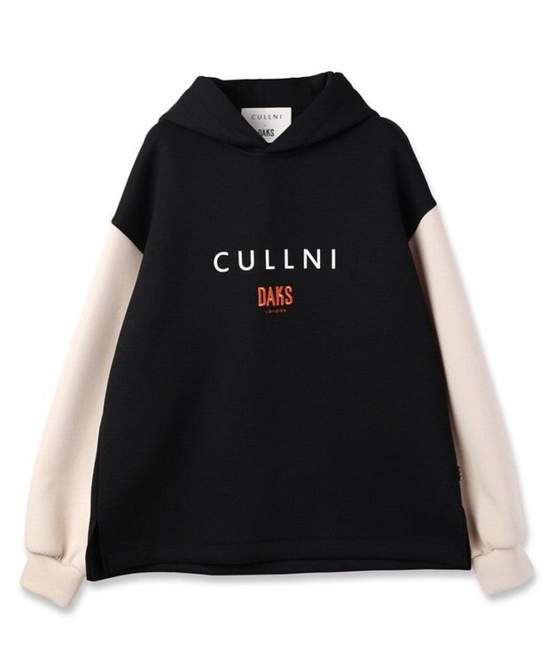 DAKS CULLNI for DAKS ロゴプルオーバーフーディ オフホワイト