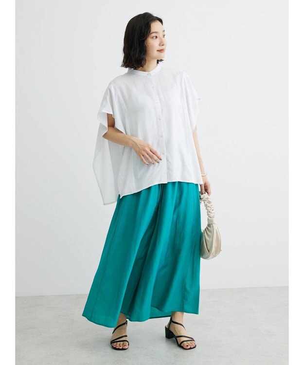 Green Parks スカーチョパンツ Blue Green