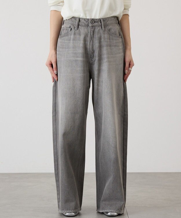 AMERICAN HOLIC ワイドデニムパンツ Gray