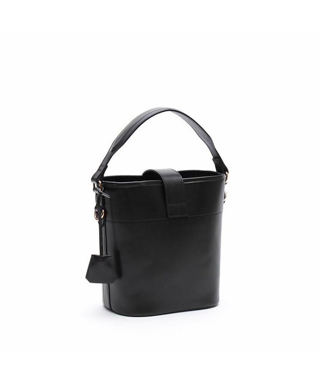 A.D.M.J. 【牛床革】リバティソフト/アールデコバケット ブラック