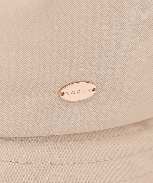TOCCA 【サイズ調整可】TRIM RIBBON BUCKET HAT バケットハット ベージュ系
