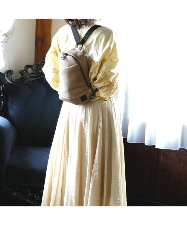 Regalo Felice 【リュックにもショルダーにもなる！】バッグパック小 / REGALO CA(キャメル)