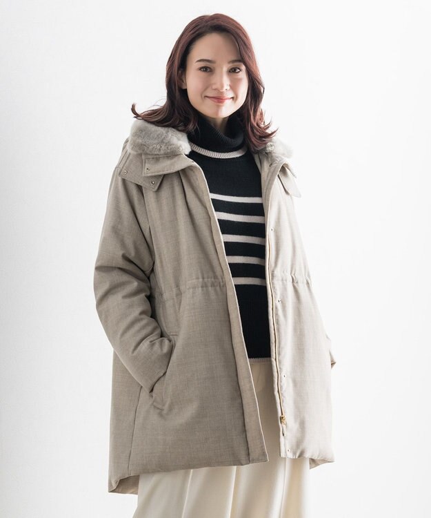 ONWARD Reuse Park 【自由区】コート秋冬 ベージュ