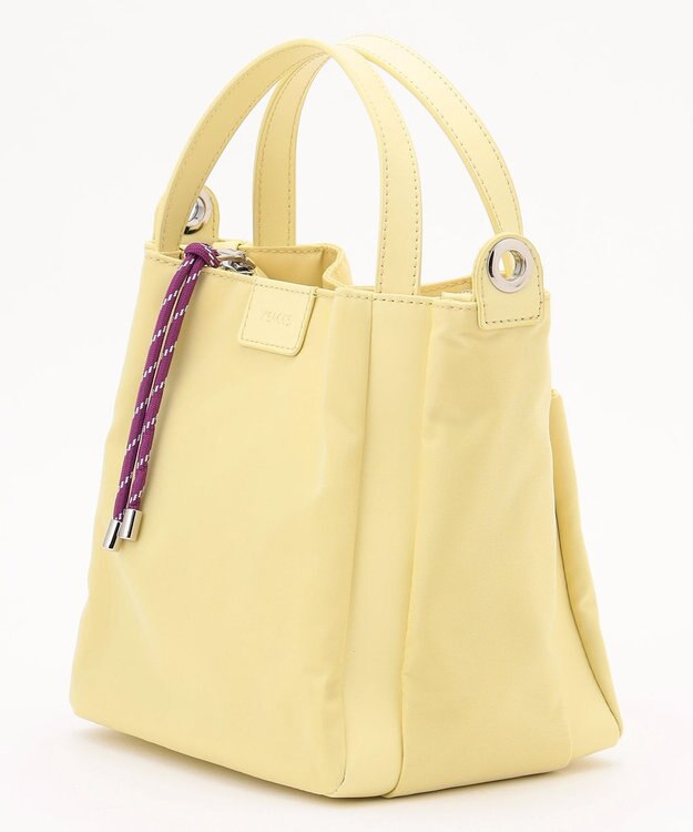 Y'SACCS 【大人のおしゃれ手帖10月号掲載】市川実和子×Y'SACCS　ナイロンすっきりミニマムトート イエロー系その他