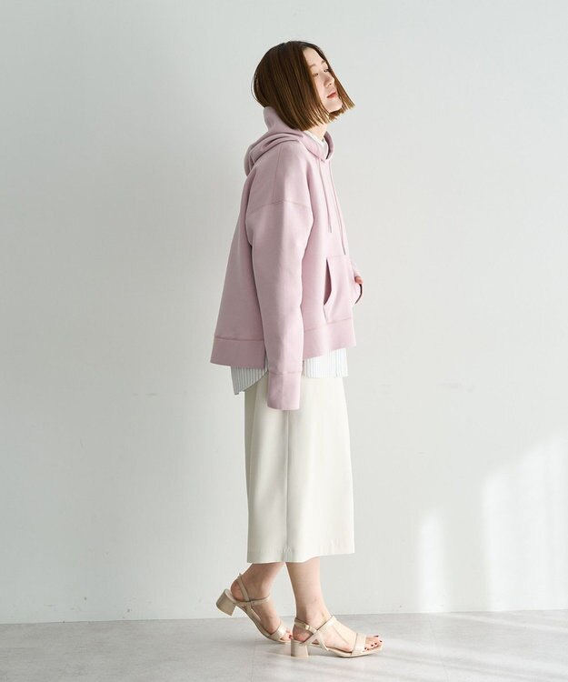 YECCA VECCA サイドベルトナロースカート Ivory