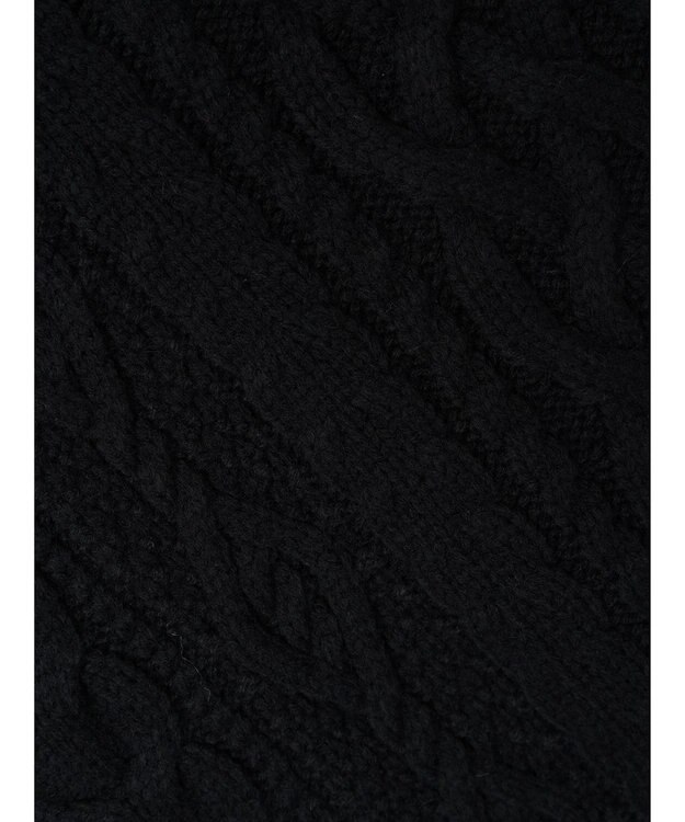 CRAFT STANDARD BOUTIQUE ラグランケーブルニットプルオーバー　 Navy