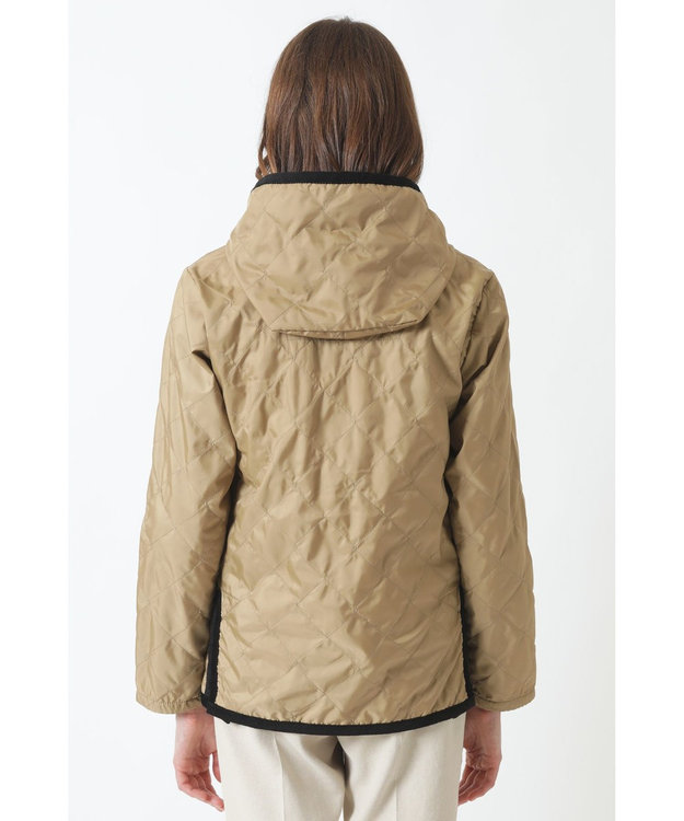 DAKS DAKS×LAVENHAM フーディブルゾン ベージュ