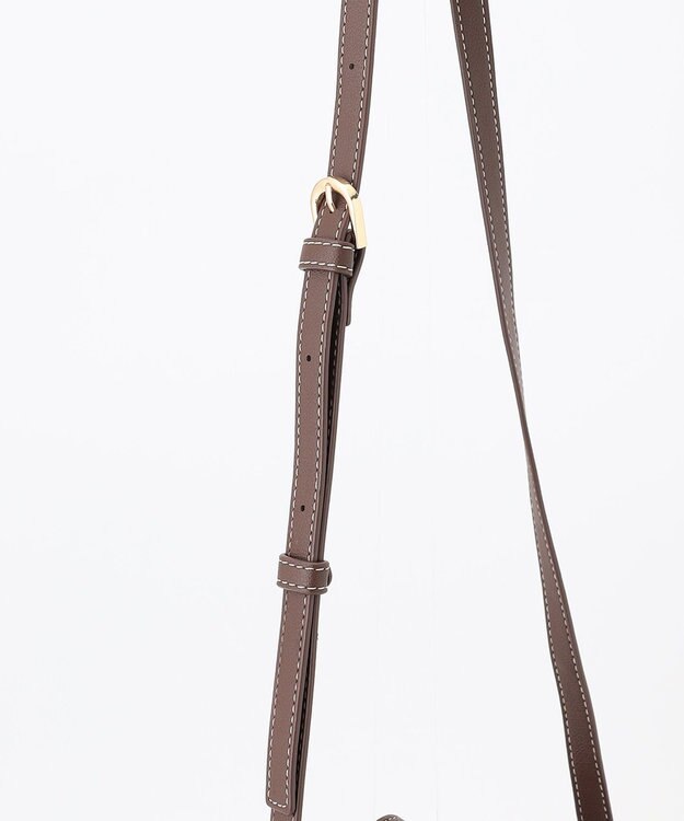 LA BAGAGERIE グリッドキルティングトート グレージュ