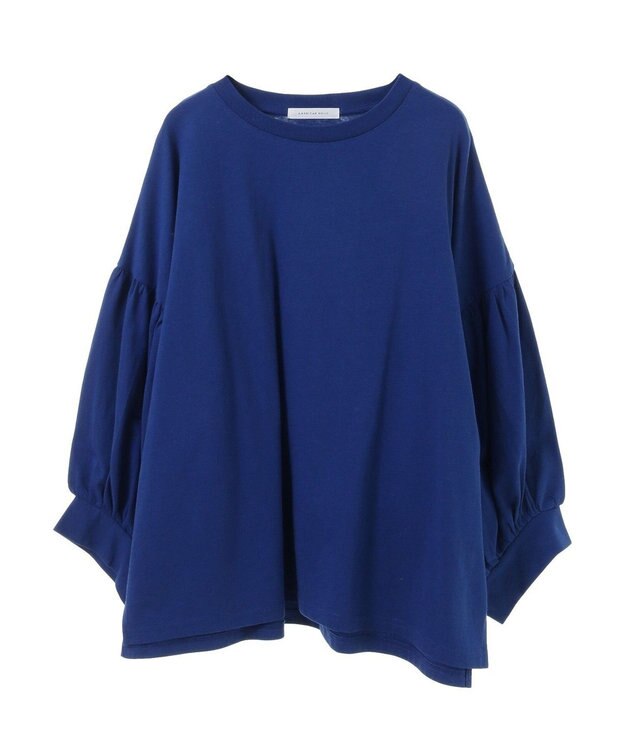 AMERICAN HOLIC ドルマンギャザースリーブカットプルオーバー Blue