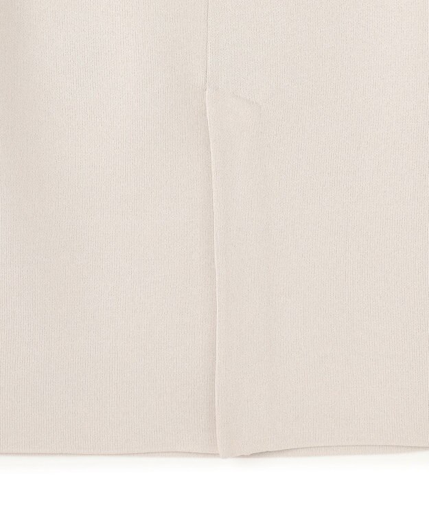 ICB L 【洗える】 シンセティックダブルフェイス ニットタイトスカート トープ系