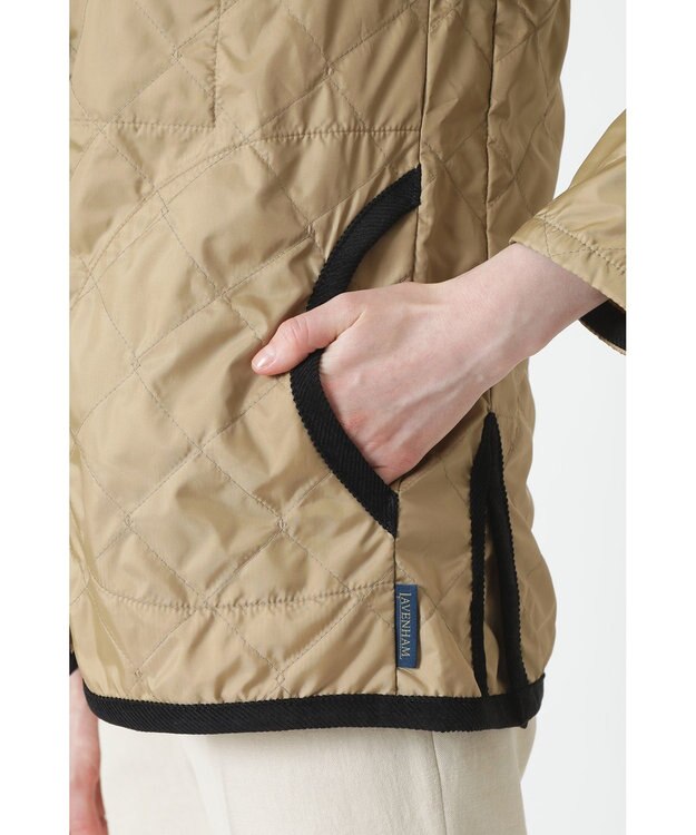 DAKS DAKS×LAVENHAM フーディブルゾン ベージュ