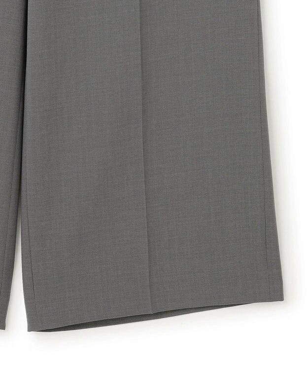 UNFILO L TENNEN TOUCH ワイドストレートパンツ グレー