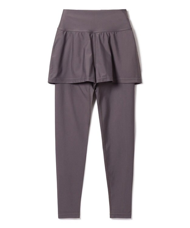 Chacott Chacott BALANCE 水陸両用レイヤードレギンス ガンメタル