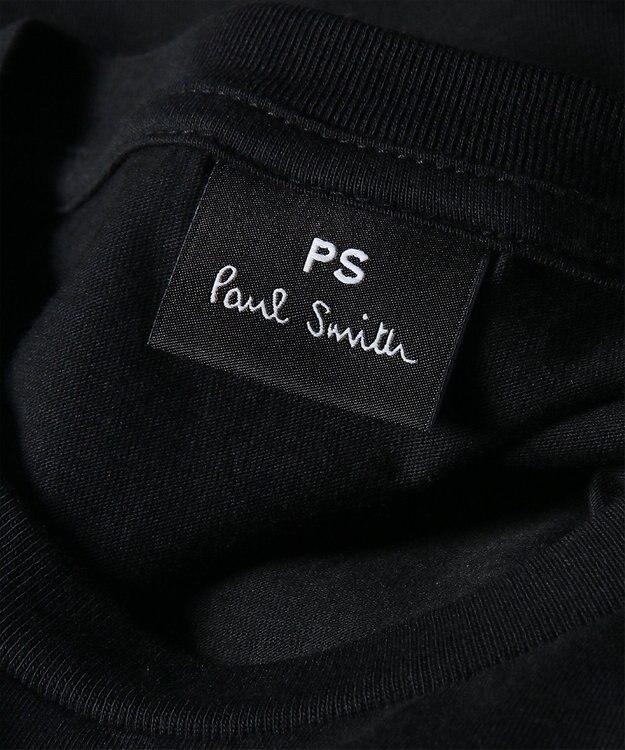 Paul Smith ペインティングフラワー 長袖Tシャツ ブラック