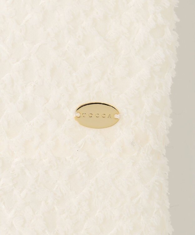 TOCCA 【洗える】CHANTILLY PUFF ドレス アイボリー系