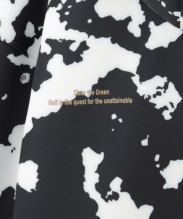 PW CIRCULUS 【MEN】ピント柄 フーディー ブラック系5