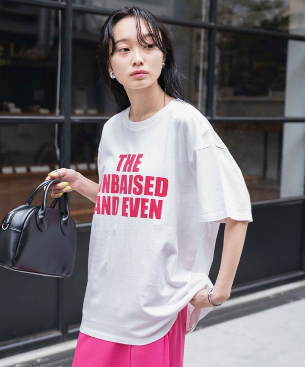 WEGO ピグメントBIGTシャツ ホワイト