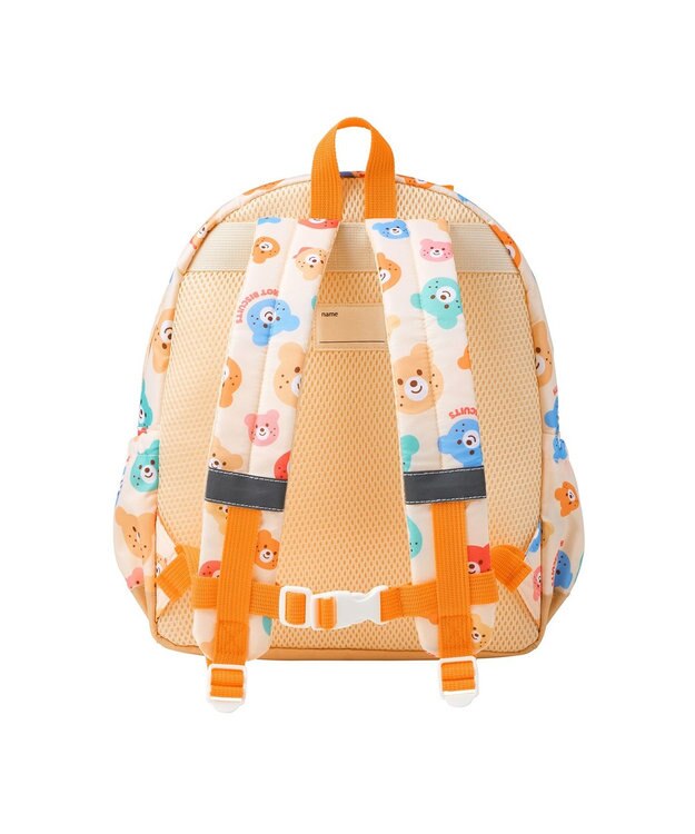 MIKI HOUSE HOT BISCUITS 【Sサイズ】カラフルビーンズ 総柄リュック マルチカラー