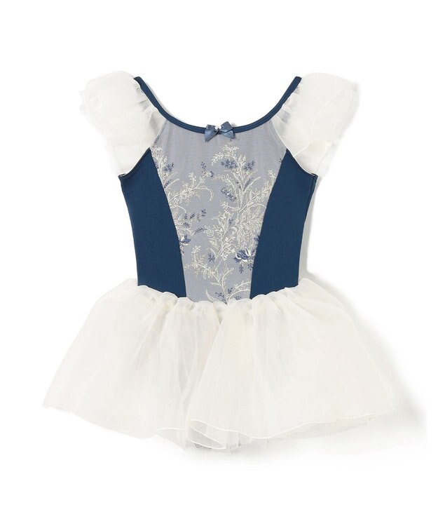 Chacott スカート付レオタード ネイビー