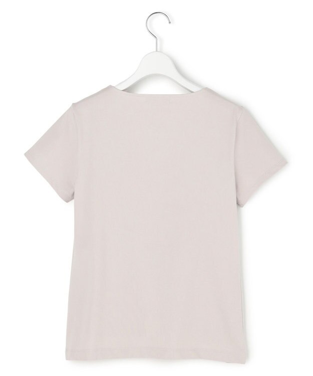 ICB スーペリアジャージー Uネック半袖プルオーバー ライトグレー