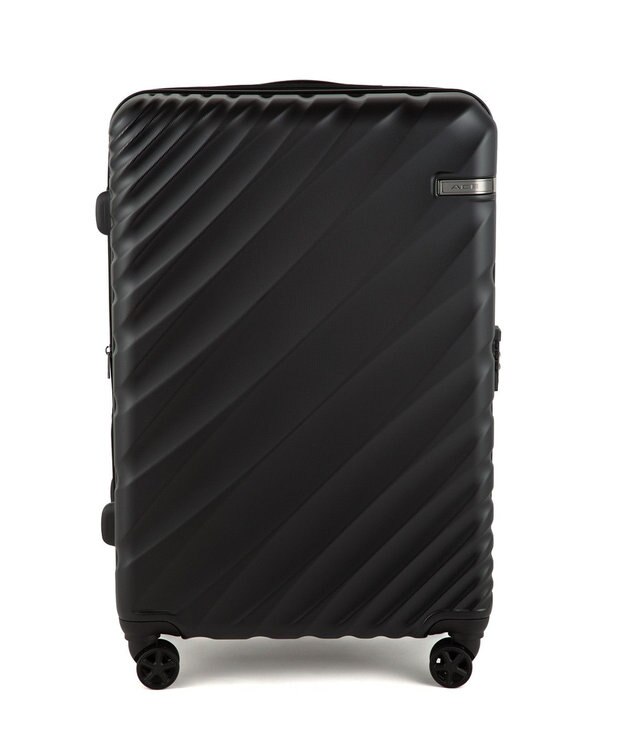 ACE BAGS & LUGGAGE ACE オーバル2 スーツケース 拡張機能 90L/111L 05913 エース ブラック