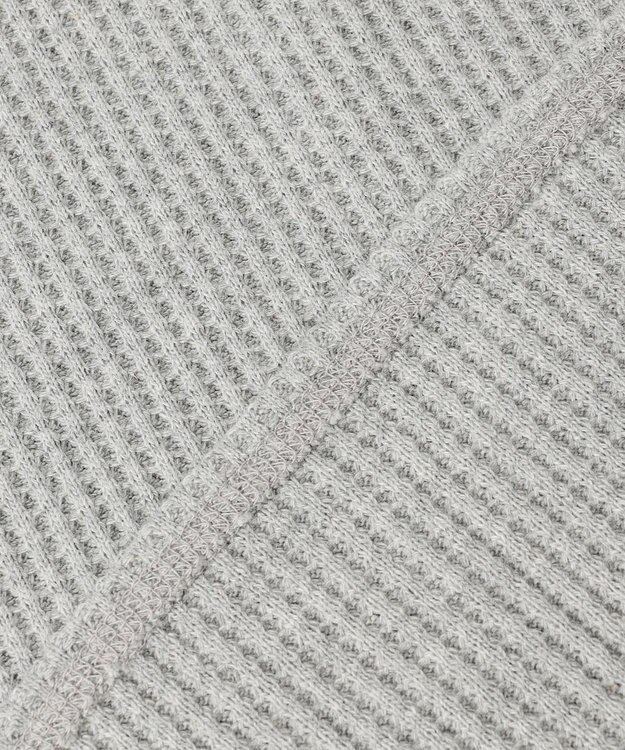 J.PRESS YORK STREET 【WOMEN】サーマルラウンドヘム ロングスリーブTシャツ ライトグレー系