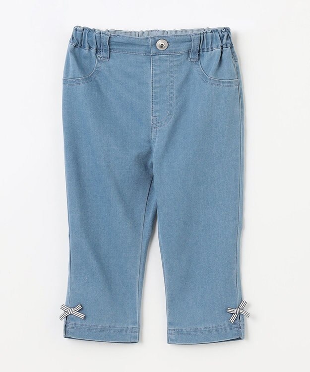 ANY KIDS 接触冷感 しろくま パンツ デニム