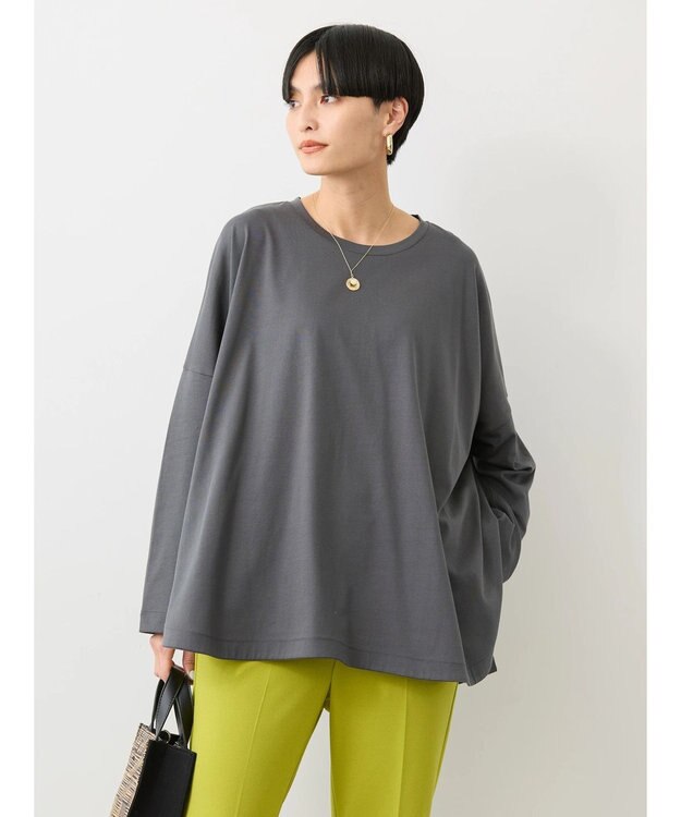 AMERICAN HOLIC ＵＶカット加工ワイドカットプルオーバー Charcoal Gray