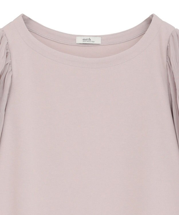 earth music&ecology マジョリカプリーツプルオーバー Pink