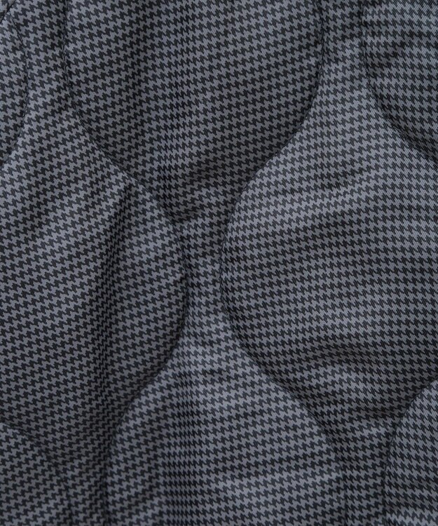 Green Parks 撥水加工　キルティングＺＩＰブルゾン Hounds Tooth