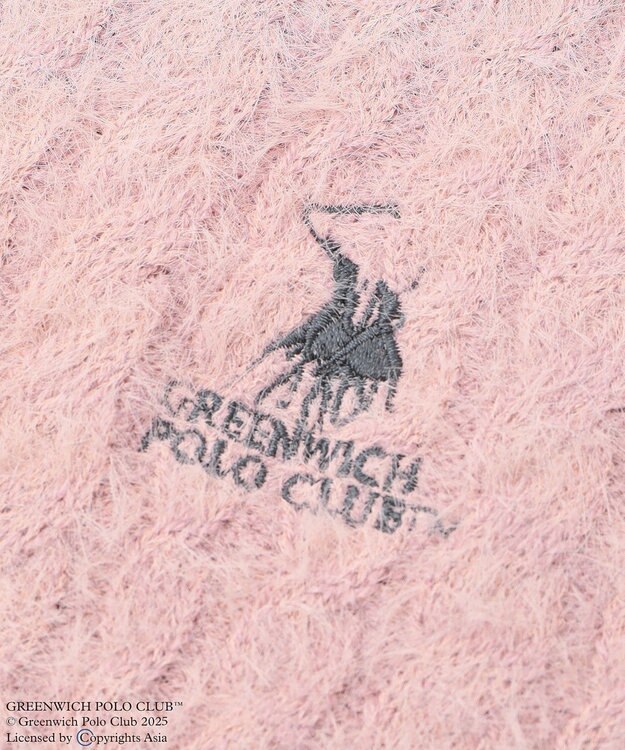 Green Parks ＧＲＥＥＮＷＩＣＨ　ＰＯＬＯ　ＣＬＵＢニットプルオーバー Pink