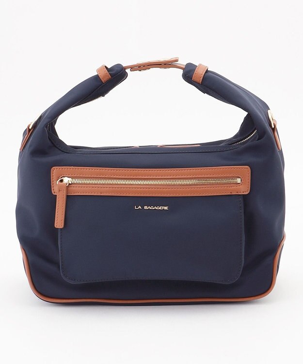 LA BAGAGERIE ループ2WAYショルダーバッグ　Sサイズ ネイビー