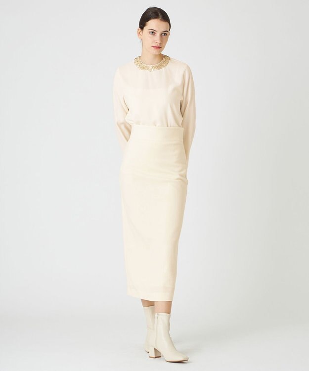 BEIGE， FOCH / タイトスカート Ecru