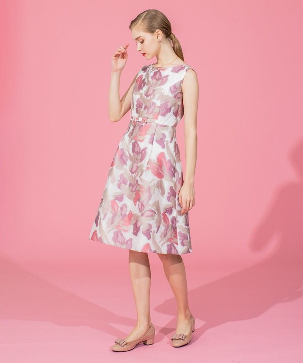 TOCCA 【洗える！】MOONLIGHT ドレス ピンク系