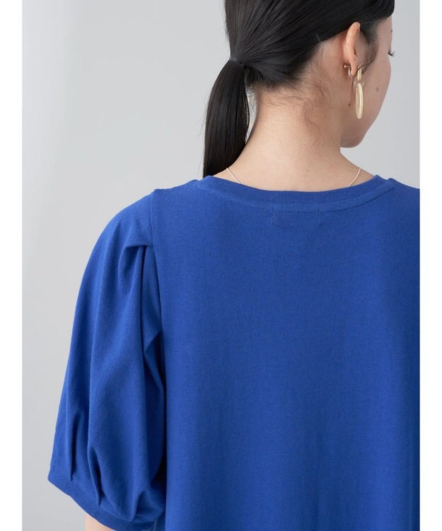 earth music&ecology Ａラインカットワンピース Royal Blue