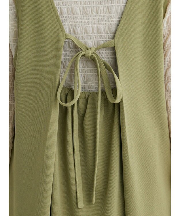 Green Parks ・ＲＡＹ　ＣＡＳＳＩＮ　Ｖネックジャンスカ Khaki