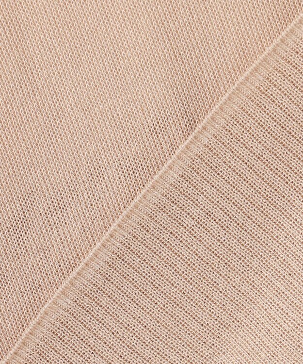 組曲 S 【先行予約】シアーニットVネック カーディガン ベージュ系