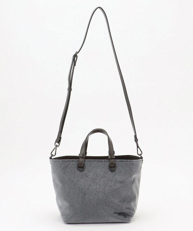 自由区 【SHIHOさん着用】ハラコライクミニ バッグ グレー