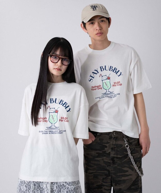 WEGO 【ユニセックス着用ITEM/XSSMLXLサイズ展開】アソートグラフィックBIG　T（SS） 柄33