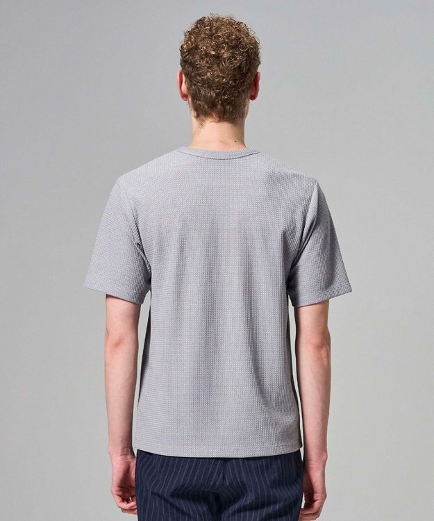 JOSEPH HOMME 【新色追加】メランジクロスジャージー　クルーネックカットソー ライトグレー系